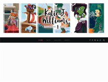 Tablet Screenshot of katiejwilliams.com